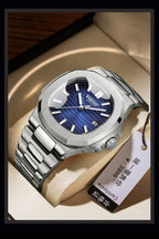 Automatic Quartz Wristwatch – Luxury Business Movement for Men