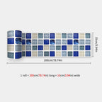 Self-Adhesive Waist Line Stickers – Waterproof Border Mural for Kitchen Decor