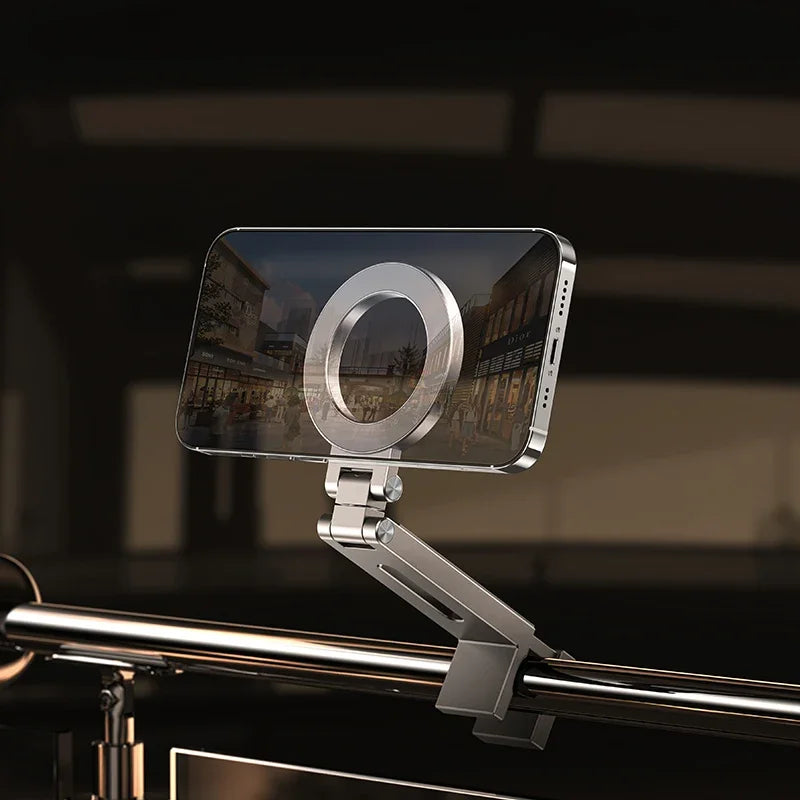Magnetic Phone Mount – Flexible Hands-Free Holder for Airplane Travel