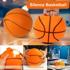 Silent Foam Basketball – Mute Indoor Training Ball for Kids Birthday Gift