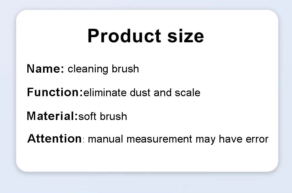 Soft Bristle Cleaning Brush – Dust Removal Tool for Car Interior Detailing