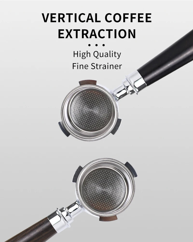 51mm Bottomless Portafilter – Stainless Steel Espresso Filter for Delonghi