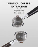 51mm Bottomless Portafilter – Stainless Steel Espresso Filter for Delonghi