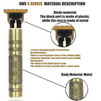 Cordless Electric Hair Trimmer – Professional Barber Shaver for Men