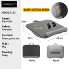 Ergonomic Waist Support Cushion – Lumbar Backrest for Office Computer Chair