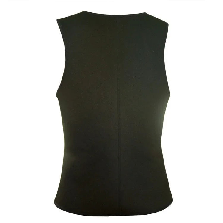 Men's Sauna Tank Top – Compression Body Shaper for Gym Weight Loss