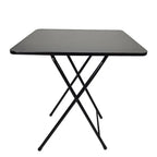 Foldable Square MDF Dining Table – Compact 4 Person Desk for Home Office