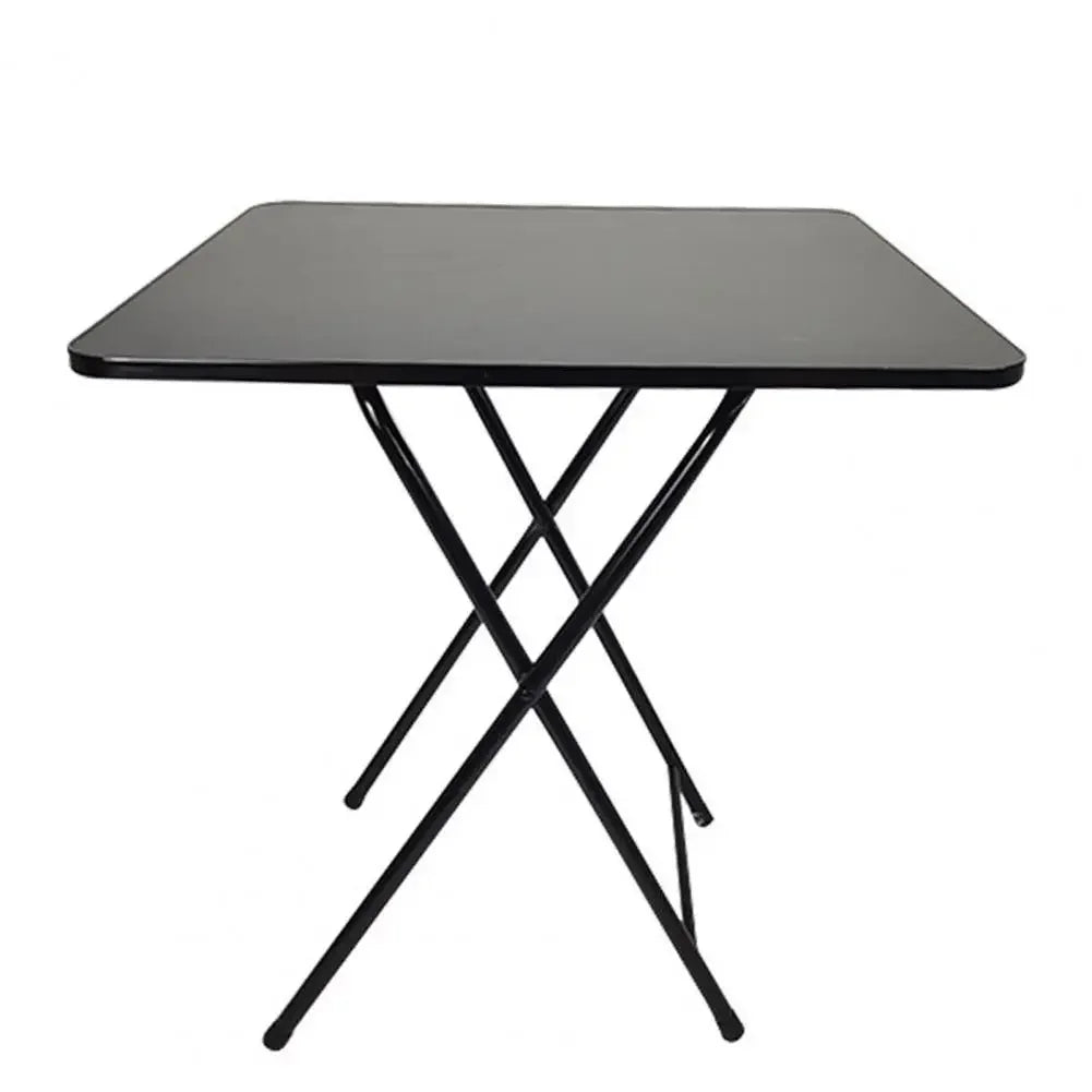 Foldable Square MDF Dining Table – Compact 4 Person Desk for Home Office