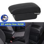 Center Console Armrest Box – Storage Organizer for Peugeot 208 and 2008