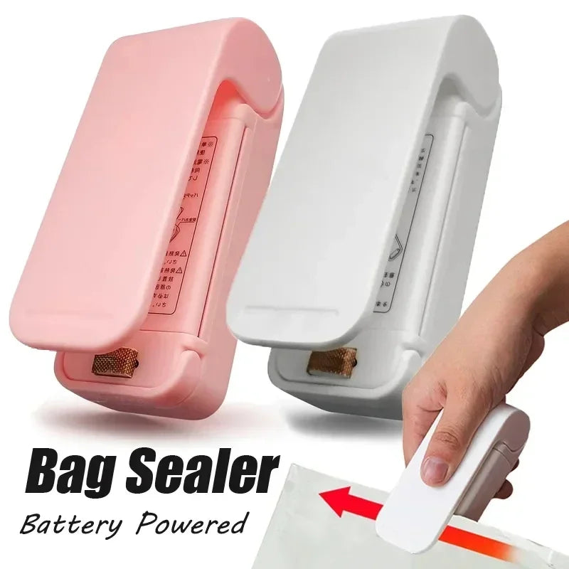 Portable Heat Sealer – Mini Plastic Bag Closure for Food Storage