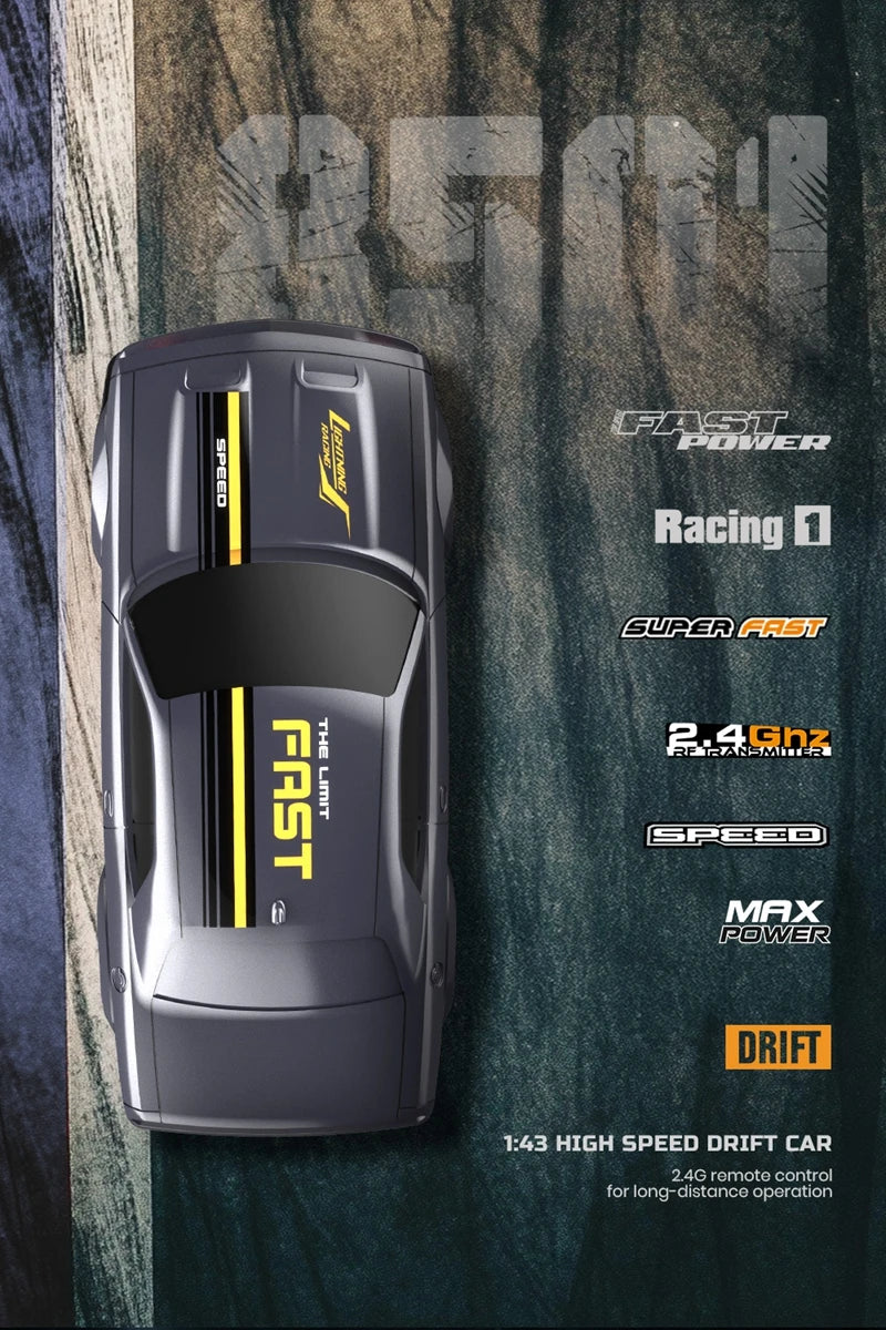 Mini Drift RC Racing Car – 4WD High Speed Vehicle for Desktop Play