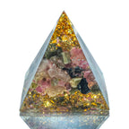 Amethyst Crystal Pyramid – Reiki Energy Generator for Chakra Meditation