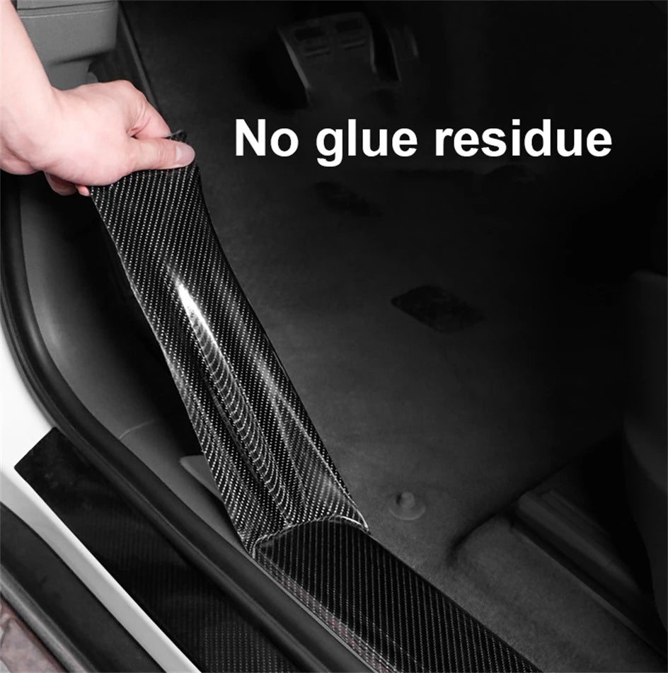Nano Carbon Fiber Edge Guard – Universal Car Door Anti-Scratch Protection Strip