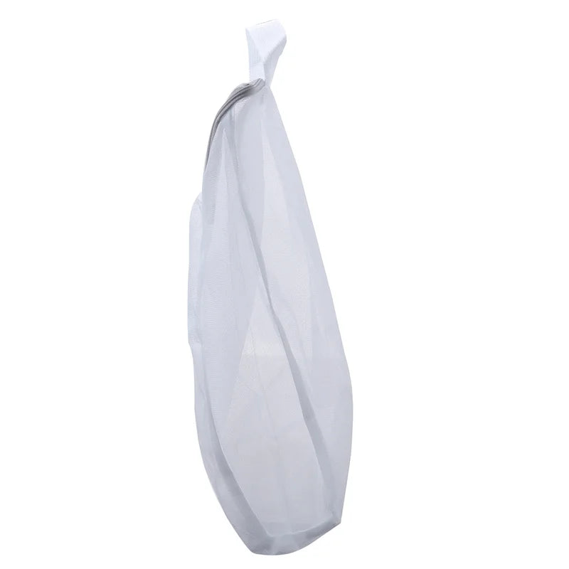 Mesh Zipped Laundry Bag – Anti-Deformation Polyester Net for Washing Machines