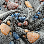 Thickened Fleece Pet Blanket – Warm Footprint Mat for Small to Large Dogs Cats