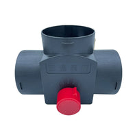 75mm T-Branch Duct Connector – Adjustable Air Vent for Diesel Heaters
