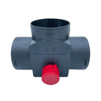 75mm T-Branch Duct Connector – Adjustable Air Vent for Diesel Heaters