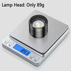 Rechargeable LED Headlamp – Aluminium High Lumen Light for Outdoor Camping