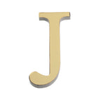 3D Gold Acrylic Letter Wall Stickers – Self-Adhesive Alphabet Home Decor
