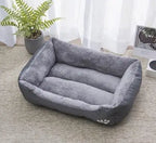Large Square Dog Bed – Warm Soft Nest for Small Medium and Large Pets