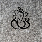 Lord Ganesha Reflective Decal – Waterproof Sticker for Motorcycle Fuel Tank