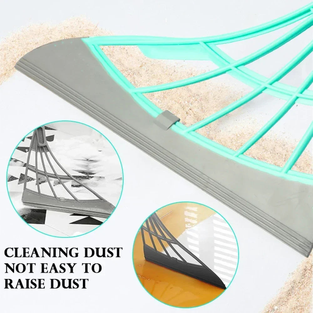 Silicone Magic Broom – Floor and Window Squeegee for Home Cleaning