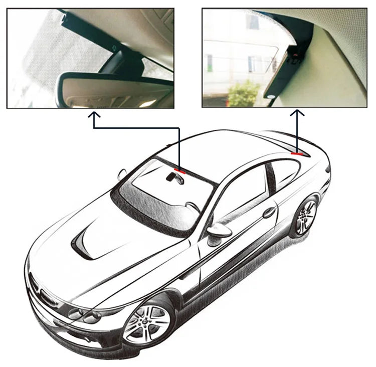 Universal Car Alarm System – Push Button Remote Start for Vehicle Security