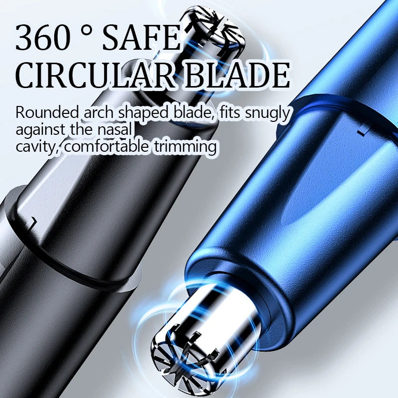 Electric Nose Hair Trimmer – Rechargeable Grooming Tool for Men