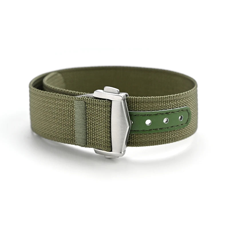 20mm Nylon Watch Strap – Durable Sport Bracelet for Swatch x Omega MoonSwatch