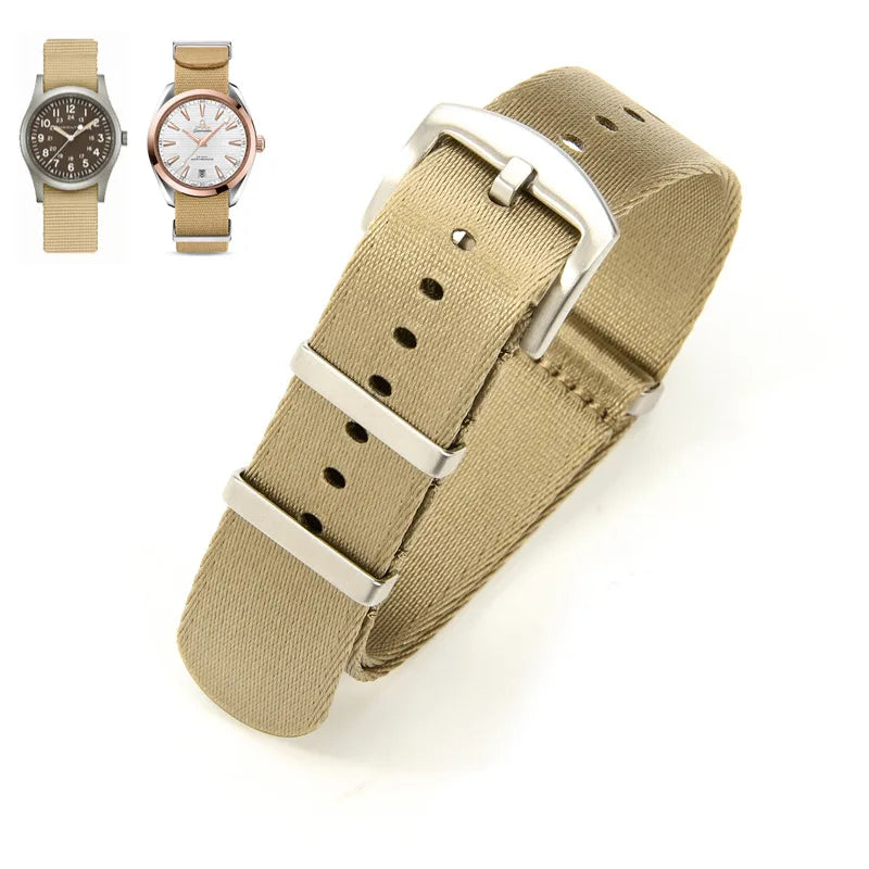 Nylon Watch Strap – 20mm 22mm Sport Band for Omega Seiko Rolex