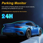 Triple Lens Dash Cam – 1080P Front and Rear Vehicle Recorder for Night Vision
