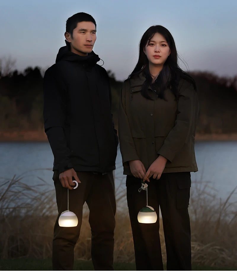 Portable Retro LED Camping Light – Waterproof Hanging Lamp for Outdoor Emergencies