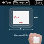 Sterile Bordered Gauze Pads – Waterproof Adhesive Wound Dressings for First Aid