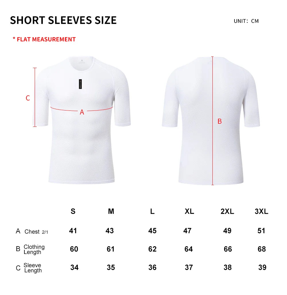 Mesh Cycling Base Layer – Breathable Quick-Dry Undershirt for Road Bike Sports
