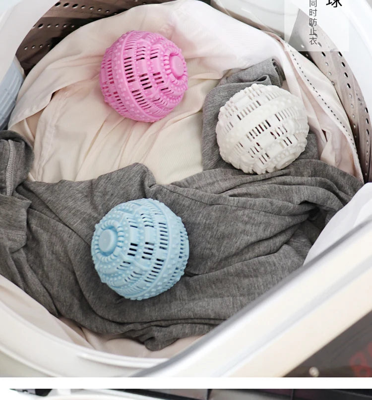 Reusable PVC Laundry Ball – 10cm Clothes Softener for Washing Machine