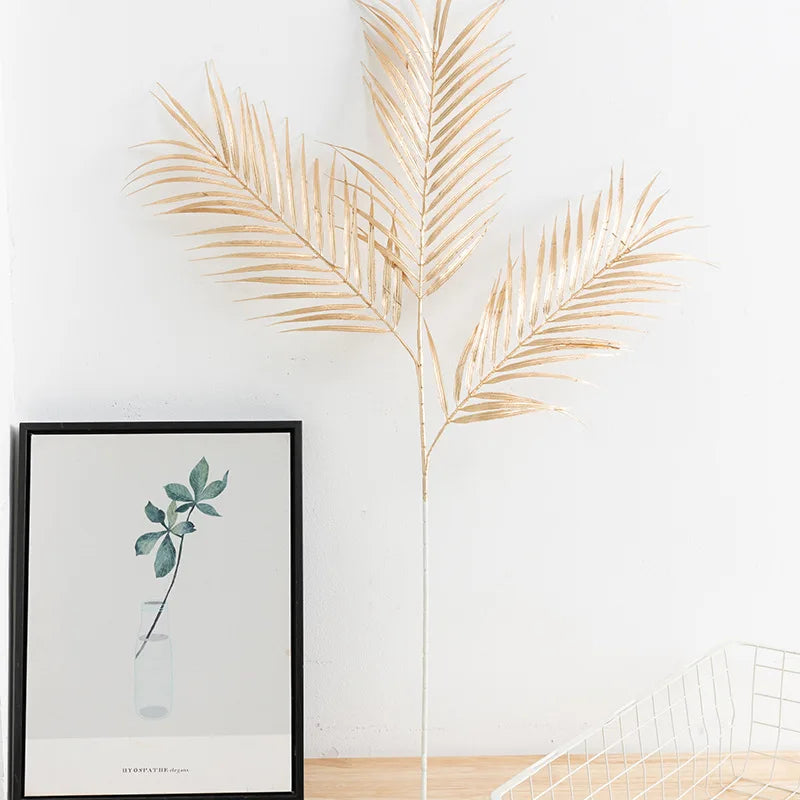 Glitter Eucalyptus Branch – Artificial Christmas Floral Wedding Decor