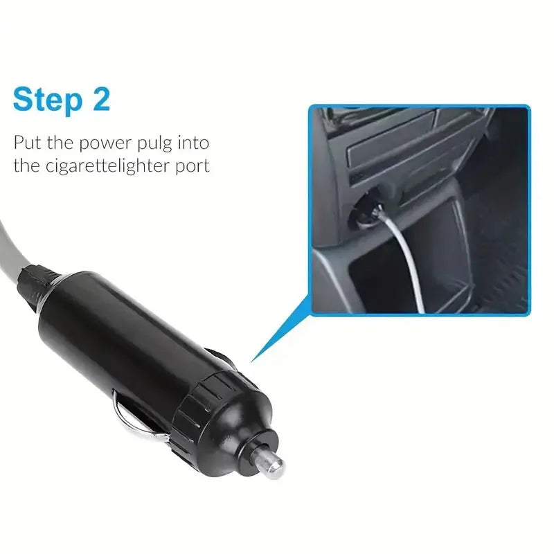 Portable Electric Car Shower – 12V Outdoor Shower for Camping