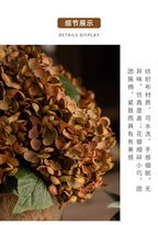 Artificial Silk Hydrangea – Realistic Flower Stem for Wedding Decor