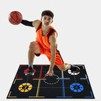 Non-Slip Basketball Training Mat – Soundproof Drill Pad for Indoor Dribbling