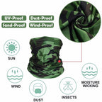 Ice Silk Turban Bandana – UV Protection Neck Mask for Outdoor Cycling Hiking