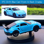 Drifting Car Dashboard Ornament – Swinging Model for Racing Enthusiasts