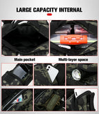 Fishing Tackle Backpack – Gear Storage Bag with Rod Holder for Fly Fishing