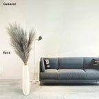 47" Faux Pampas Grass – Tall Fluffy Artificial Stems for Home Decor