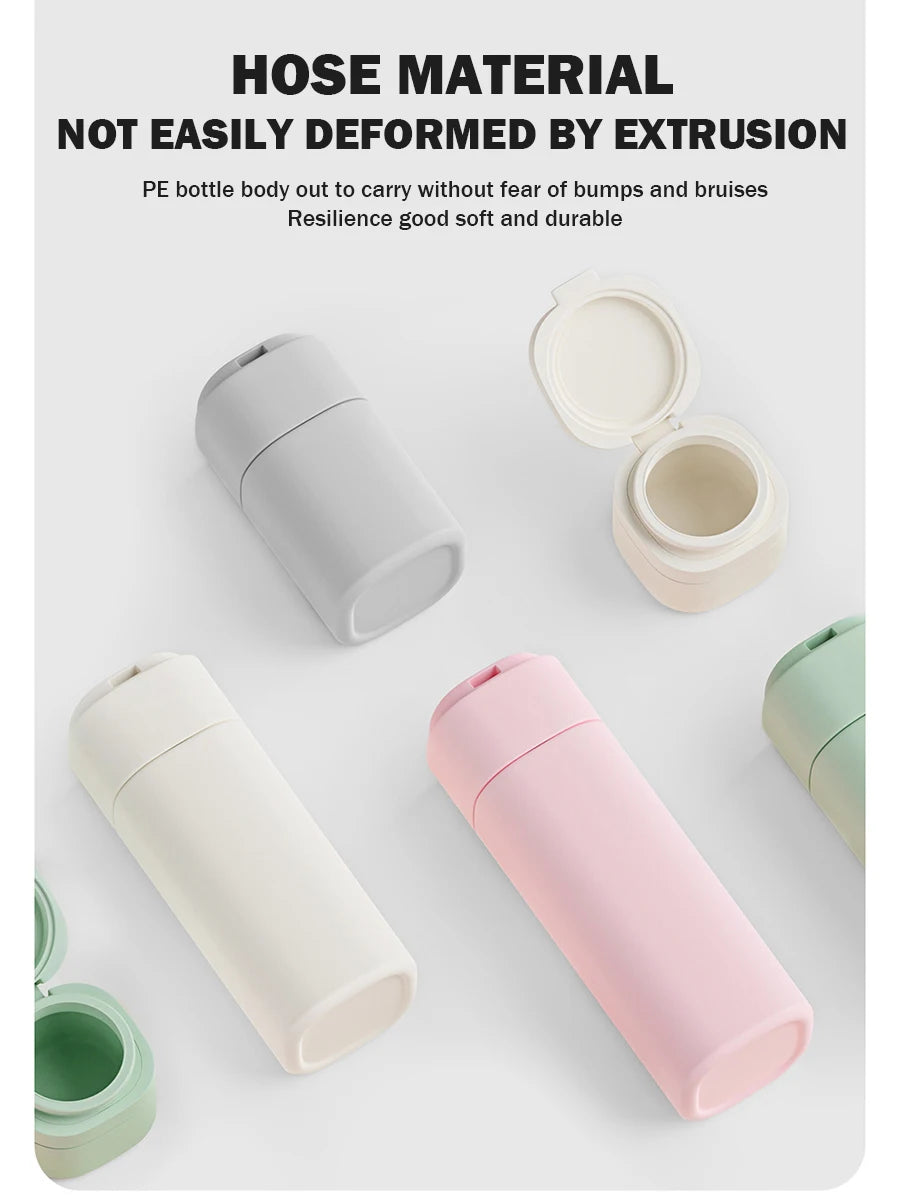 4-in-1 Travel Bottle Set – Leak Proof Refillable Containers for Toiletries