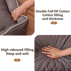 Waterproof Oxford Dog Bed – Thickened PP Cotton Mat for All Seasons