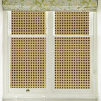 Honeycomb Grid Wallpaper – Luxury Chinese Retro Style for Home Decor