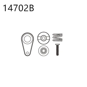 RC Car Spare Parts – Differential Shock and Tire Set for 1/14 Scale Models