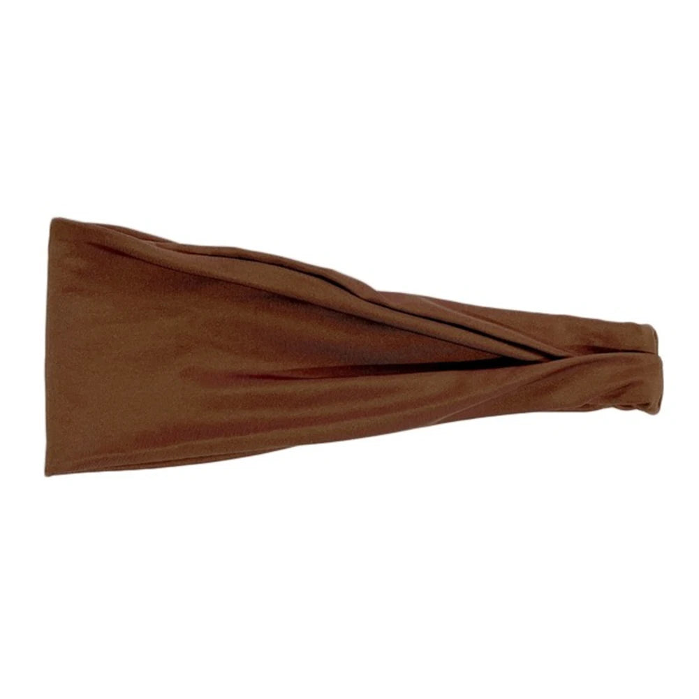 Quick-Dry Sports Sweatband – Elastic Fitness Headband for Running and Yoga