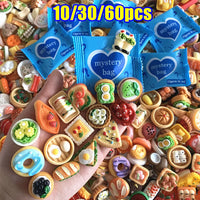 Miniature Simulated Food Blind Bags – Tiny Collectibles for Dollhouse Decor