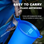 Collapsible TPU Water Bottle – BPA-Free Soft Flask for Outdoor Sports
